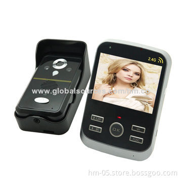 Wireless Video Doorphone, Entry Intercom, Photo Record, 2GB SD Card, Night Vision, Waterproof Shell